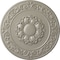Ekena Millwork Sydney Ceiling Medallion (Fits Canopies up to 5 3/4"), Hand-Painted Pearl White, 27 3/4"OD x 2"P CM27SYPWS - alternate 1